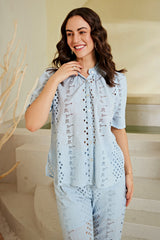 Heavenly Eyelet Top