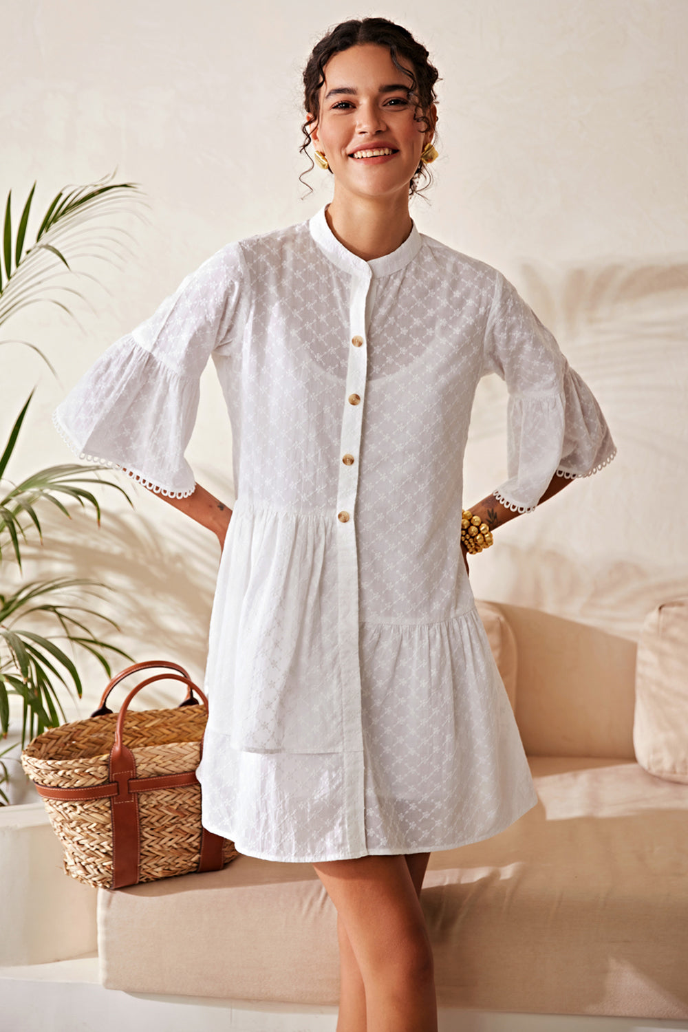 Clean Canvas Dress