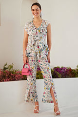 Nriti Shah In Our Frilly Flutter Printed Co-ord Set