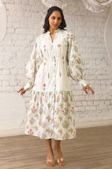 Wanderlust Cotton Midi Dress