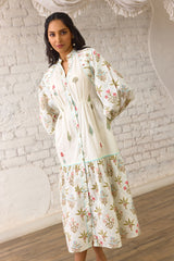Wanderlust Cotton Midi Dress