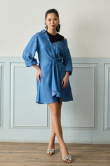 Crystal Breeze Asymmetrical Dress
