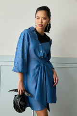Crystal Breeze Asymmetrical Dress