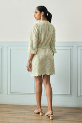 Mint Lace Garden Dress