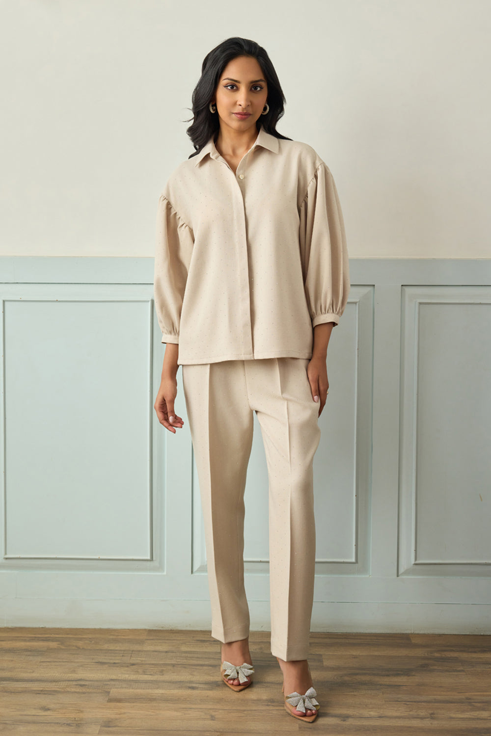 Luxe Glow Minimalist Co-ord Set
