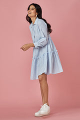 Catch The Breeze Shirt Dress