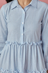 Catch The Breeze Shirt Dress