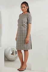 Side Button Dress