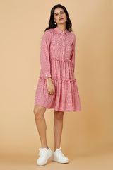 No Plans Tiered Dress