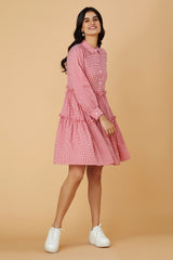 No Plans Tiered Dress