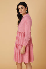 No Plans Tiered Dress