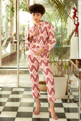 Ikat Bomber Co-ord Set