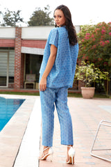 The Oxford Blue Top