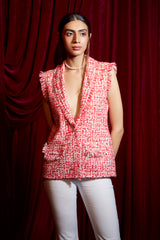 Ashen Sleeveless Jacket