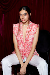 Ashen Sleeveless Jacket