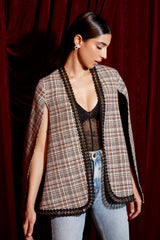 The Beige Statement Cape