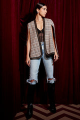 The Beige Statement Cape