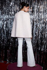 Light Pink Statement Cape