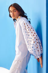 Powder Blue Butter Cup Co-Ord Set