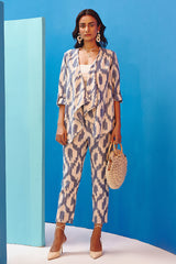 Ikat Waterfall Co-Ord Set