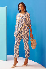 Ikat Waterfall Co-Ord Set