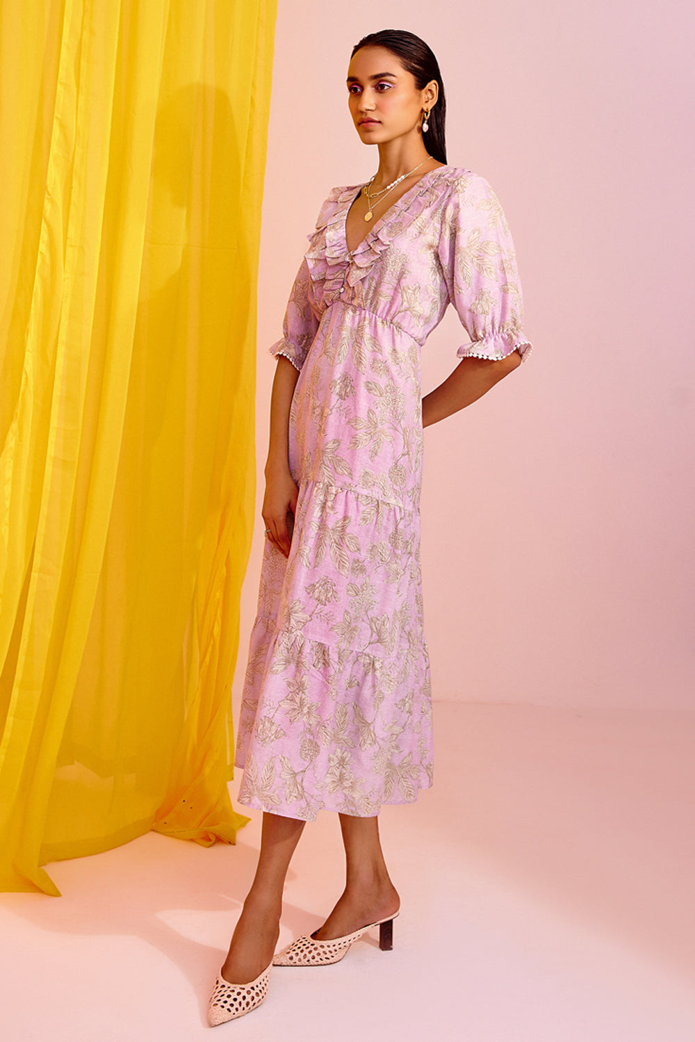 Morning Glory Lilac Dress