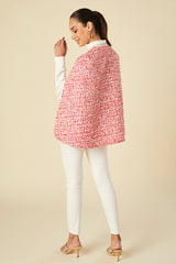 The Red Statement Cape