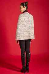Golden Tweed Cape