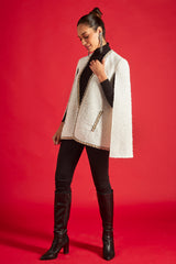White Blaire Cape