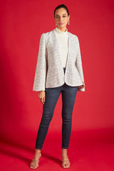 Blue Statement Cape