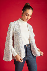 Blue Statement Cape