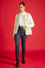Parrot Green Cherie Jacket