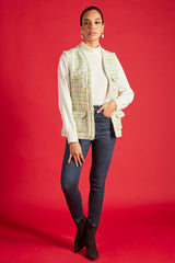 Parrot Green Cherie Jacket
