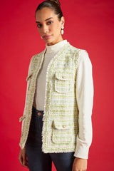 Parrot Green Cherie Jacket