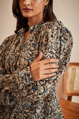 Gigot Sleeve Co-ord Set