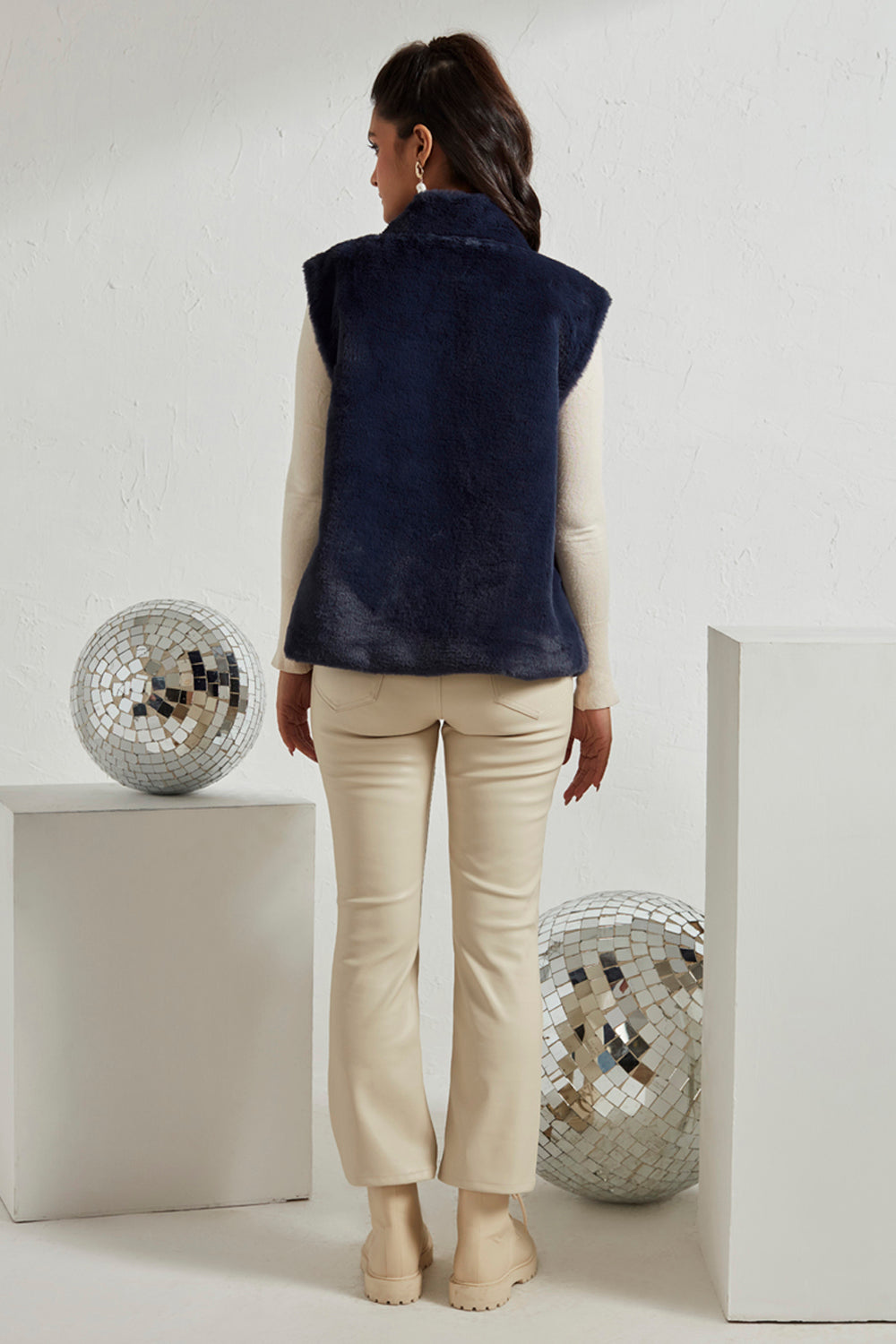 Mock Collar Jacket