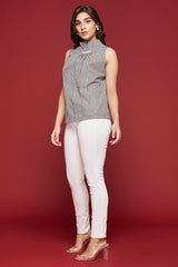 gingham top