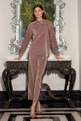 The Downtown Pleated Top
