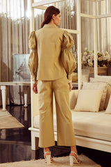The Ruched Sleeves Co-Ord Set