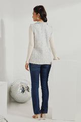 Ashen Sleeveless Jacket