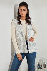 Ashen Sleeveless Jacket