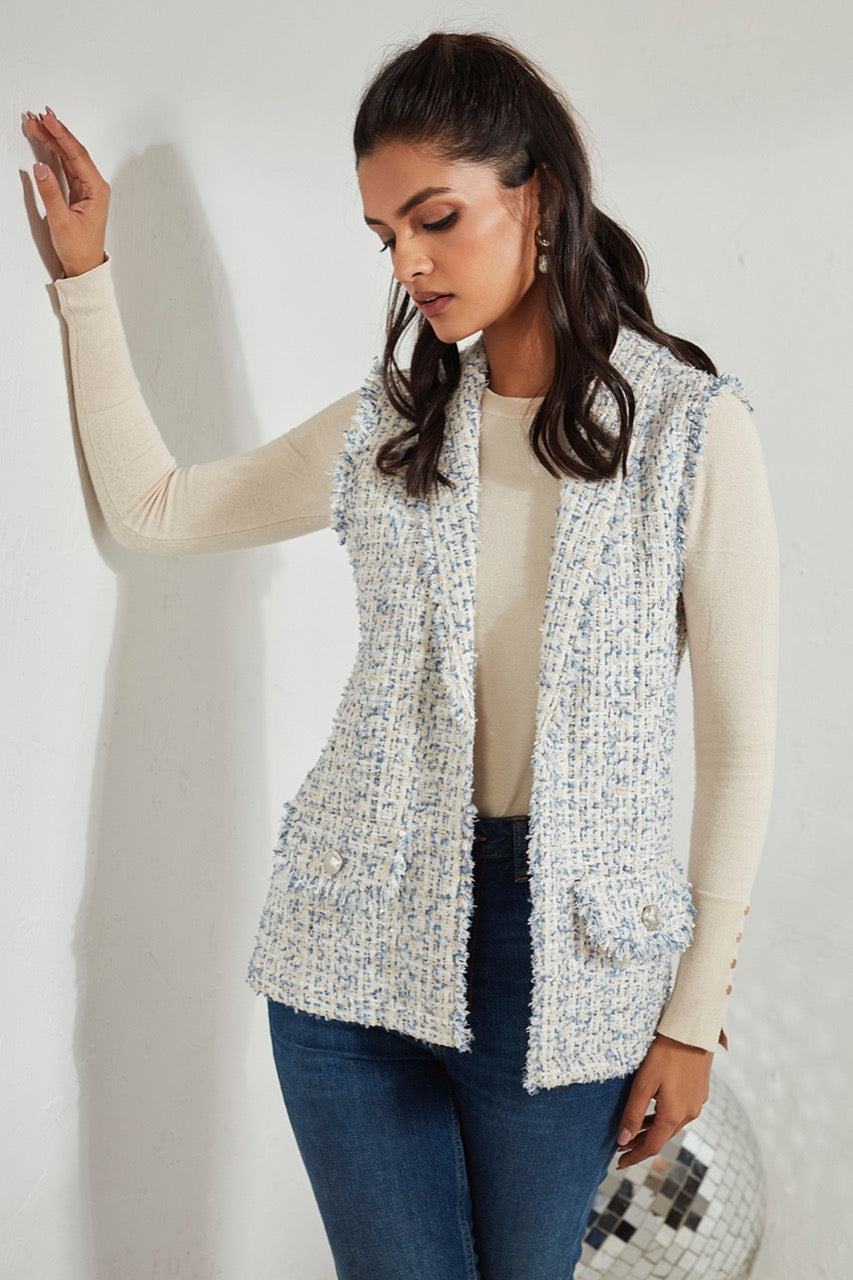 Aishen Sleeveless Jacket