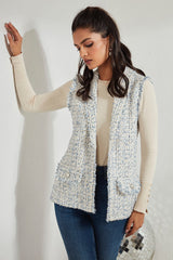 Ashen Sleeveless Jacket