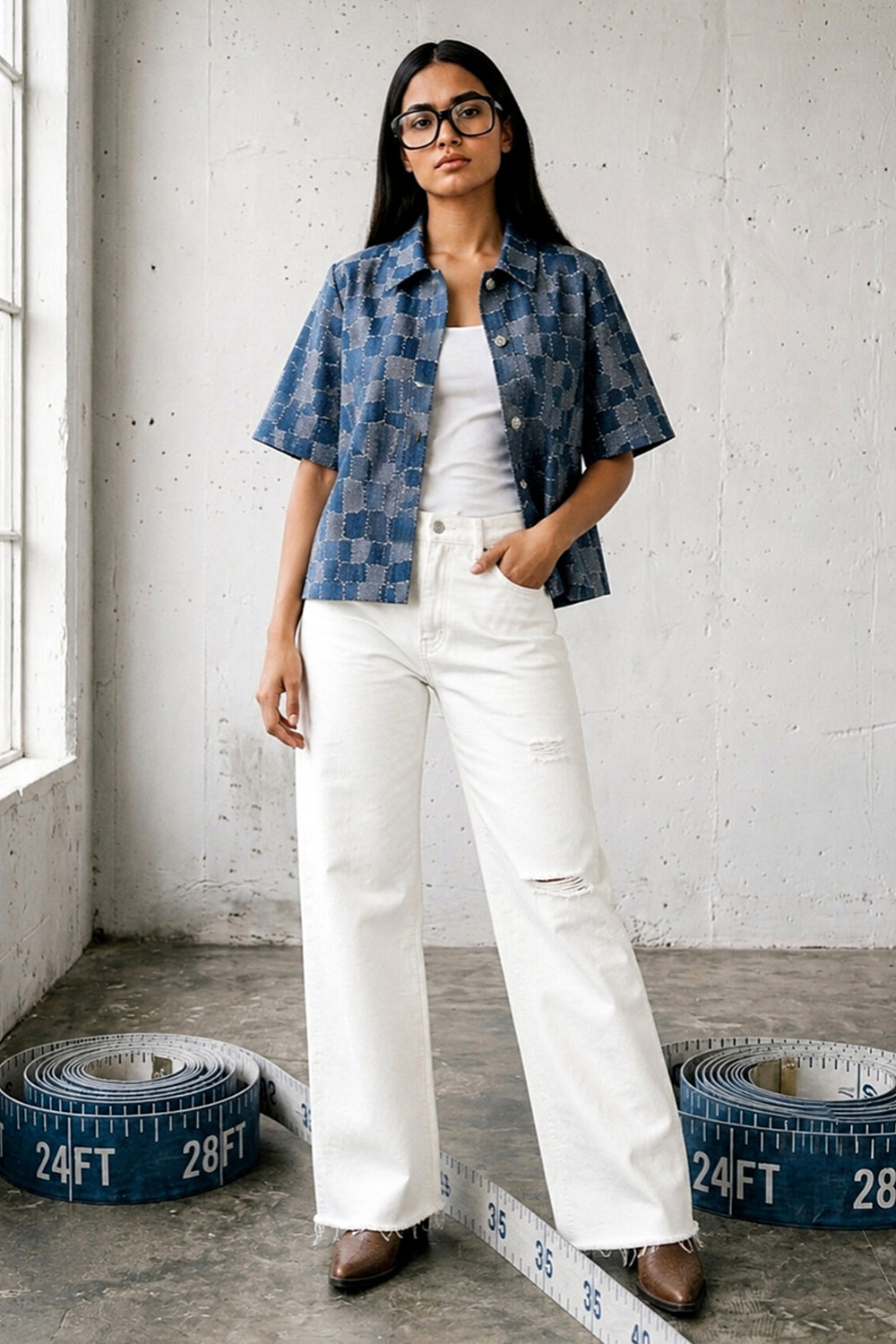 Artisan Checkered Top
