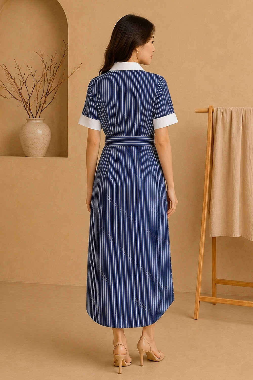 The Riviera Stripe Dress