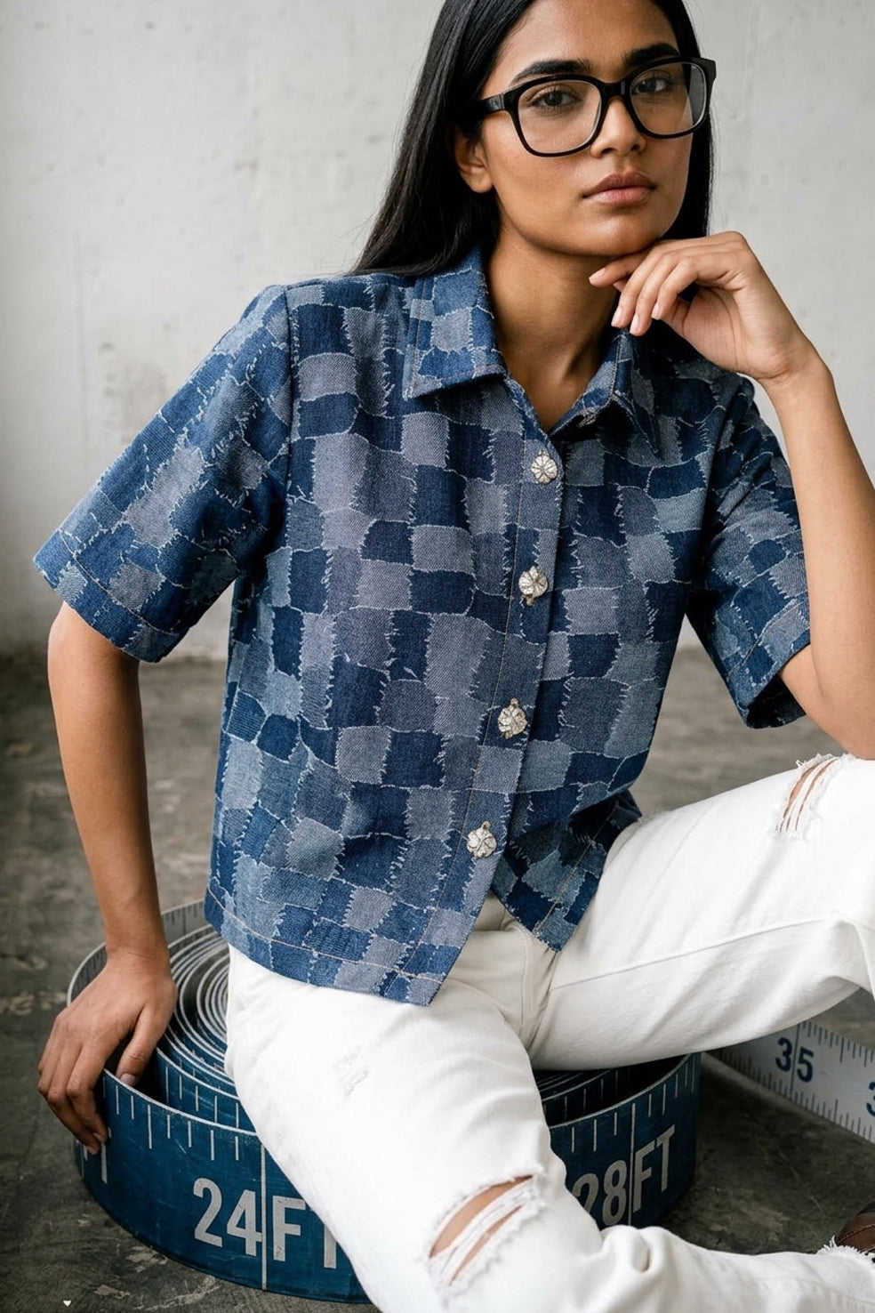 Artisan Checkered Top