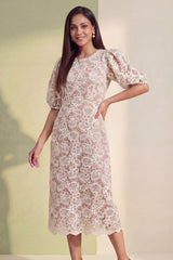 Blush Lace Reverie Dress