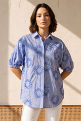 Powder Blue Petal Shirt