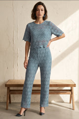 Celeste Crochet Floral Co-Ord Set