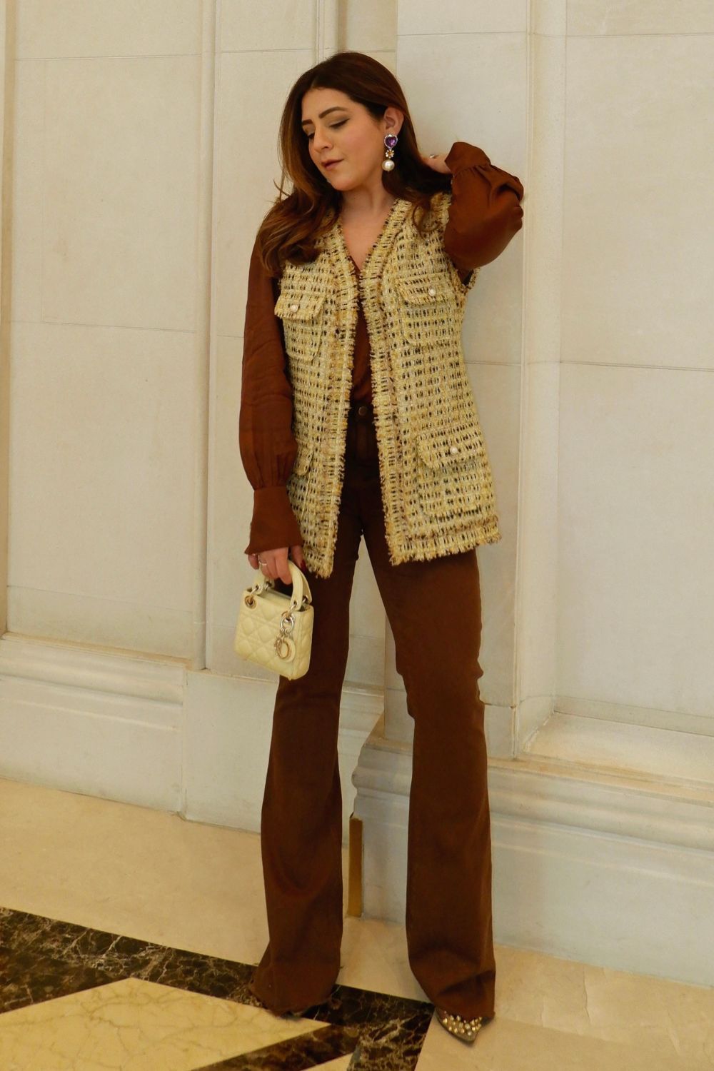 Meghna Pahwa In Our Gold Cherie Jacket
